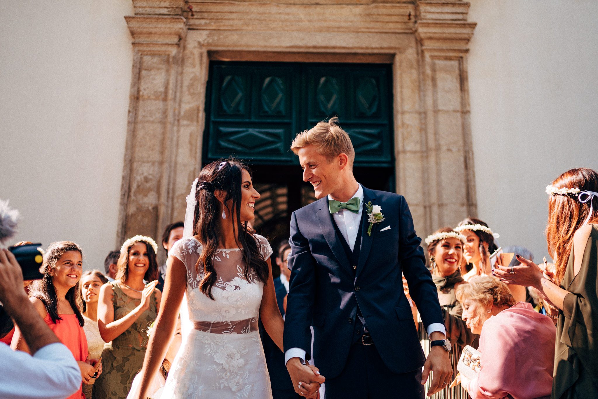Cerimónia de casamento na Igreja de São João da Foz